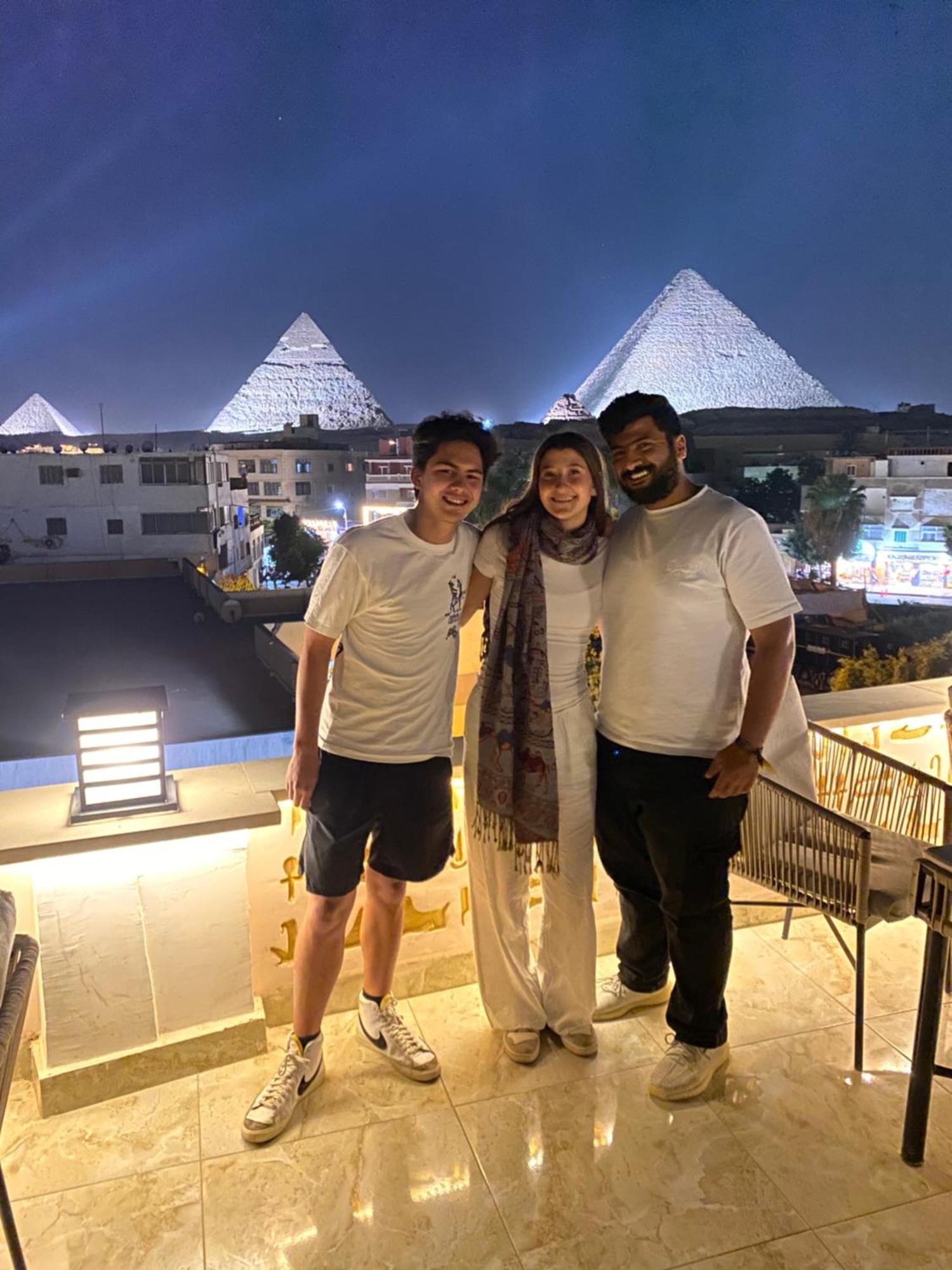 Queen Ash Pyramid View Inn Kafret el-Gabal Εξωτερικό φωτογραφία